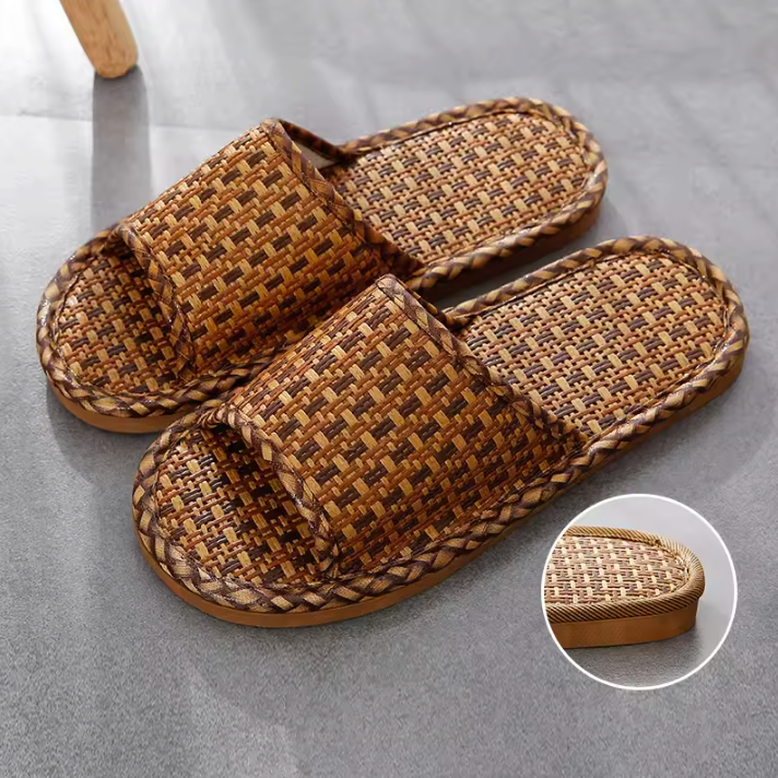 Straw Smelly Unisex Slipper